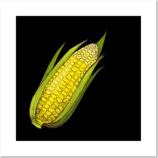 corn Posters and Art